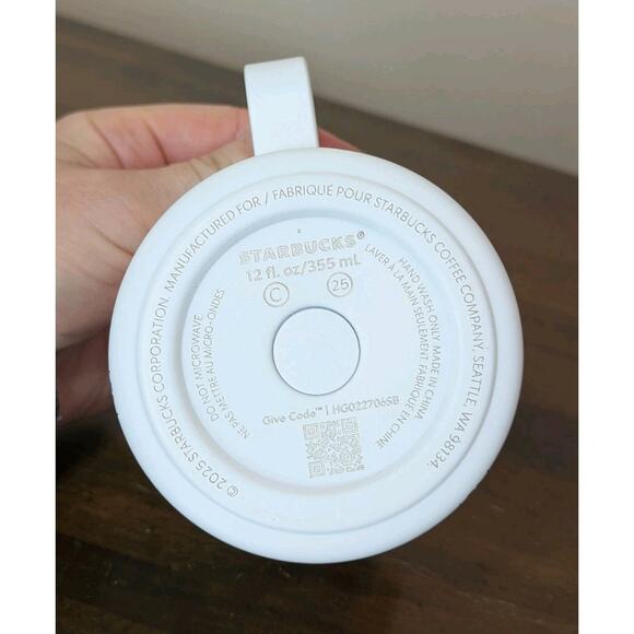 2025 Starbucks x Roller Rabbit: Coffeehouse Stainless Steel Mug Limited Edition - Picture 3 of 4